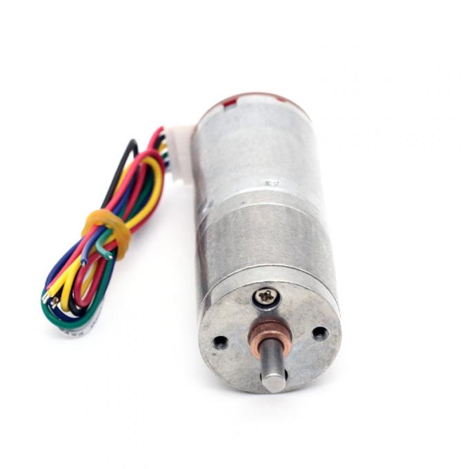 6v 12v 25mm motor de engranajes de corriente continua cepillado JGA25-370B motor de engranajes de corriente continua cepillado de 25mm 19