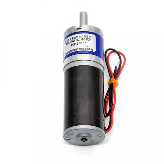 12V/24V PG32-3157 Micro motor de engranaje planetario cepillado 24V motor de engranaje planetario de corriente continua 19