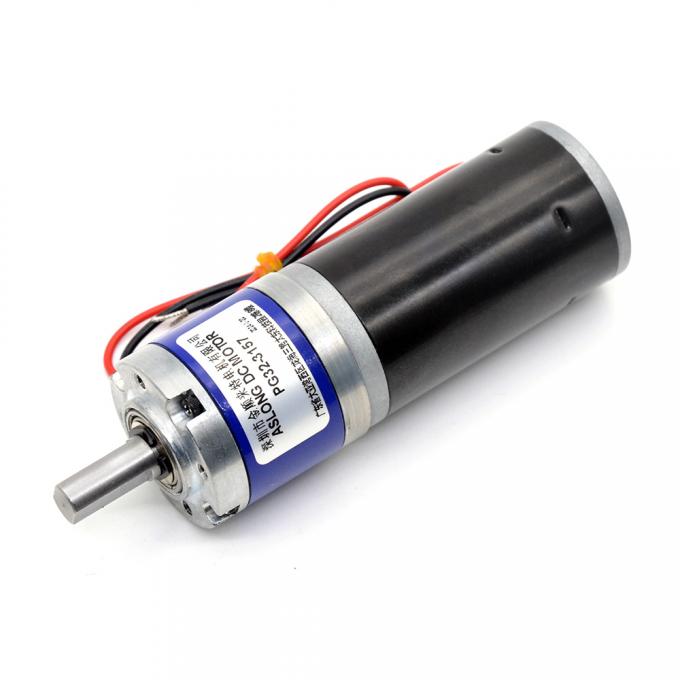 12V/24V PG32-3157 Micro motor de engranaje planetario cepillado 24V motor de engranaje planetario de corriente continua 17