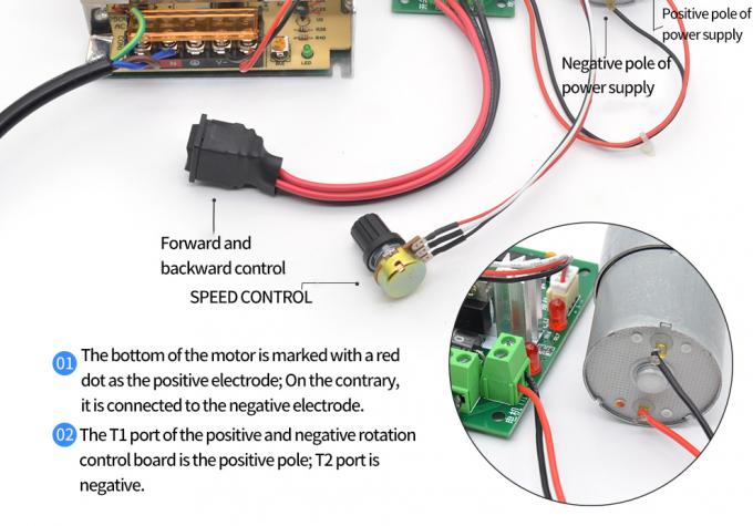 Motor de alta torsión de reducción de micro engranajes de 37 mm con motor de corriente continua cepillado ZGB37-3530 4