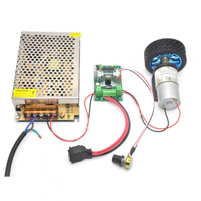 Motor de alta torsión de reducción de micro engranajes de 37 mm con motor de corriente continua cepillado ZGB37-3530 6