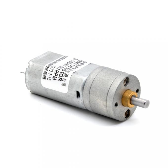 Micro motor de reducción de 12 V de CC JGA20-180 Micro motor de reducción de CC con imán permanente de baja velocidad 10