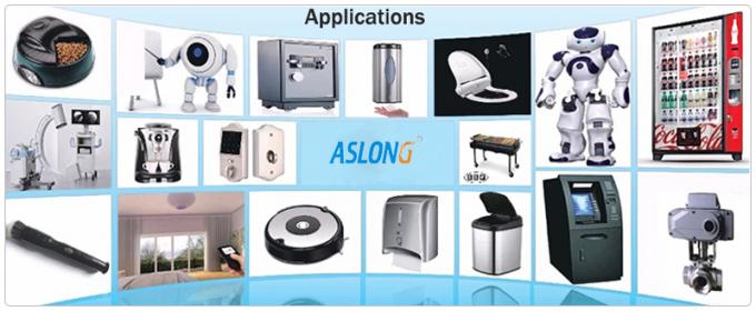 Micro motor de reducción de 12 V de CC JGA20-180 Micro motor de reducción de CC con imán permanente de baja velocidad 14