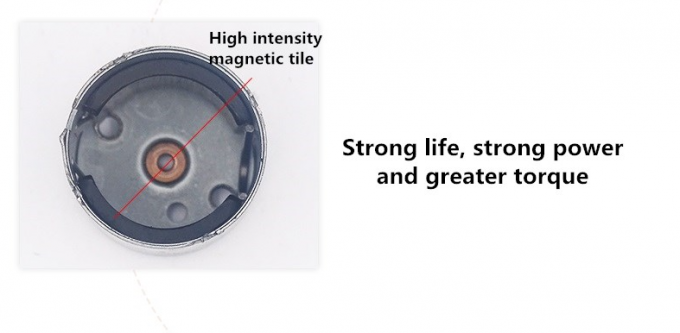 Micro motor de reducción de 12 V de CC JGA20-180 Micro motor de reducción de CC con imán permanente de baja velocidad 17
