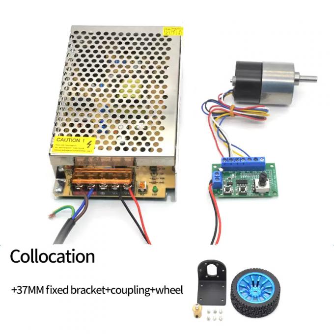 Motor de desaceleración de 24 V de alta calidad JGB37-3625 Mini Motor de corriente continua eléctrico sin escobillas 14