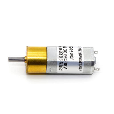 050 Dc Motor Dc Motor de engranajes en miniatura de baja velocidad Motor pequeño JGA16-050 12V42RPM 188:1 Caja de engranajes pequeña para motor Dc