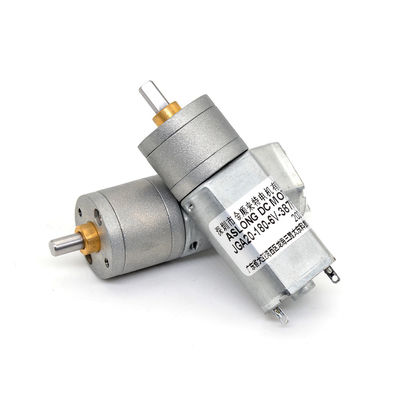 Micro motor de reducción de 12 V de CC JGA20-180 Micro motor de reducción de CC con imán permanente de baja velocidad