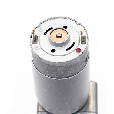 ASLONG JGY-395 12V / 24V 46 * 32MM DC Motor de reducción de gusano de turbina Motor de bloqueo automático Motor de engranaje de gusano