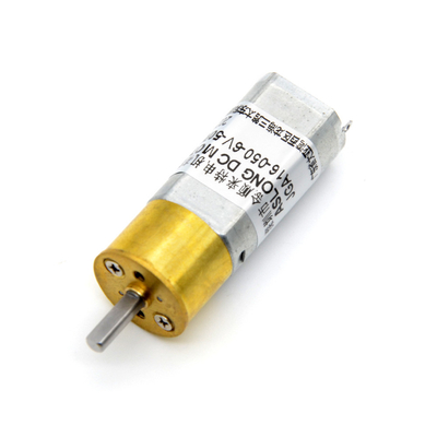 Motor de corriente continua Mini JGA16-050 12v Motor de corriente continua con caja de engranajes motor de corriente continua 12v