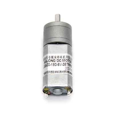 Motor de baja velocidad Dc Motor de engranaje Dc 12v Motor de baja velocidad JGA20-180 6v a 12v Dc