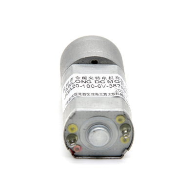 Motor de baja velocidad Dc Motor de engranaje Dc 12v Motor de baja velocidad JGA20-180 6v a 12v Dc