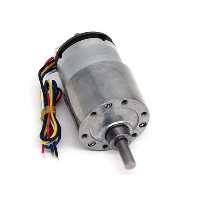 12v motor de corriente continua codificador JGB37-520B motor de cepillado de 37 mm 12v Volt equipo de cepillado