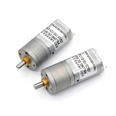Motor de 12 V DC cepillado JGA20-130 12V 53RPM 1:150 12 Volt Dc Mini Motor Dc Motor de 12 V