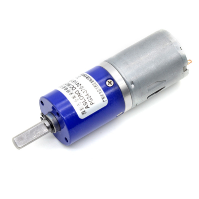 Motor de reducción de engranajes de metal planetario de alto par PG24-370 24 mm 24 V DC Motor de engranajes planetarios