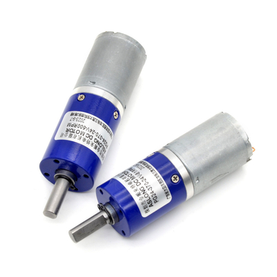 Motor de reducción de engranajes de metal planetario de alto par PG24-370 24 mm 24 V DC Motor de engranajes planetarios