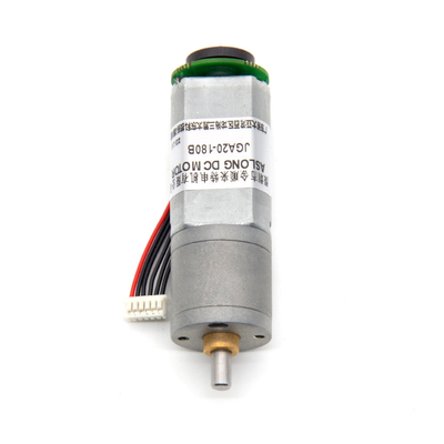 Encóder del motor de corriente continua JGA20-180B 12V 30RPM 1:268 12v Encóder del motor de corriente continua Encóder del motor de engranajes