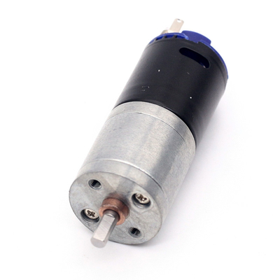 Motor de engranajes de 25 mm con caja de engranajes JGA25-370DG 12V 53RPM 1:377 12v DC Metal Gearbox Micro velocidad 370 Motor