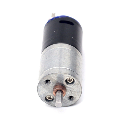 Motor de engranajes de 25 mm con caja de engranajes JGA25-370DG 12V 53RPM 1:377 12v DC Metal Gearbox Micro velocidad 370 Motor