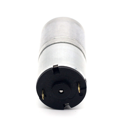 Mini Micro Bajo Ruido 12v JGA25-340 12V 77RPM 1:103 con engranaje de metal de baja velocidad de alto par