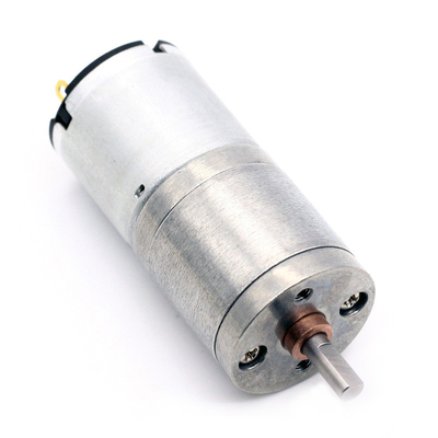 Motor de corriente continua pequeña de 25 mm JGA25-340 12V 102RPM 1:78 Dc Micro motor de cepillado Dc motor de caja de cambios 12V