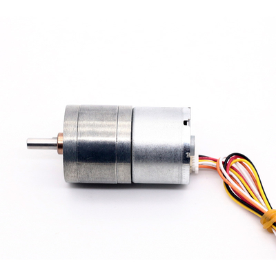 Motor de reducción sin escobillas JGA25-2418 12V 42RPM 1:103 Motor de reducción de engranajes de alto par