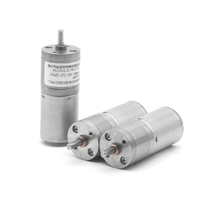 El engranaje de DC del micrófono de 25GA370 25M M viaja en automóvili el alto esfuerzo de torsión de 6v 12v 24v 2000rpm invertido