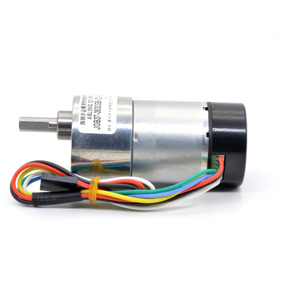 eje excéntrico del alto del esfuerzo de torsión de 37m m 12v 24v 1600Rpm motor del engranaje con el codificador