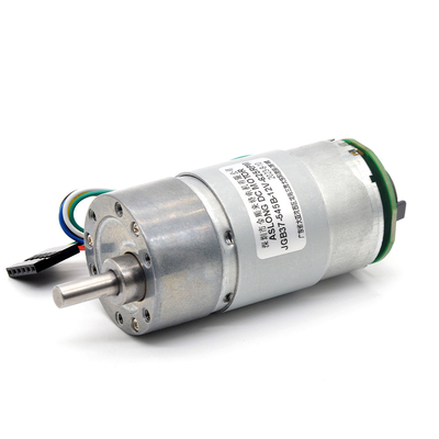 2000 esfuerzos de torsión 24V DC del motor del engranaje de reducción de velocidad del metal de la RPM altos con el codificador