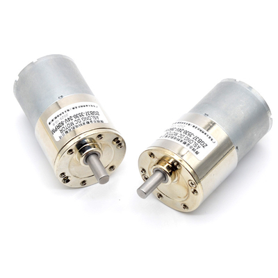 12v 24v dc de alto par ZGB37-3530 motor de corriente continua cepillado Micro motor de reducción de engranajes