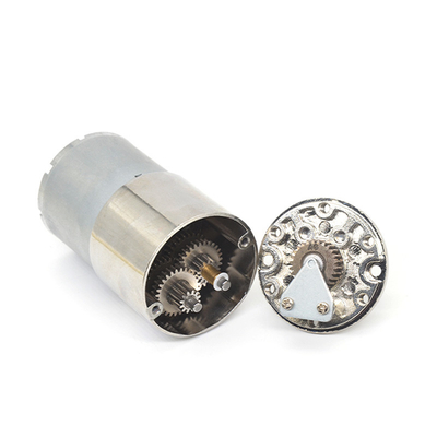 Mini motor de engranajes CC 37mm ZGA37-3530 12V 24V caja de cambios de salida central motor de baja velocidad
