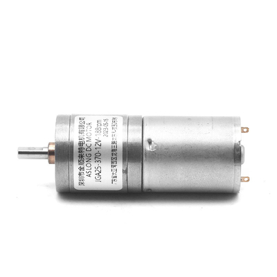 12v 24v 25mm Micro DC con caja de engranajes Dc JGA25-370 24v motor Dc