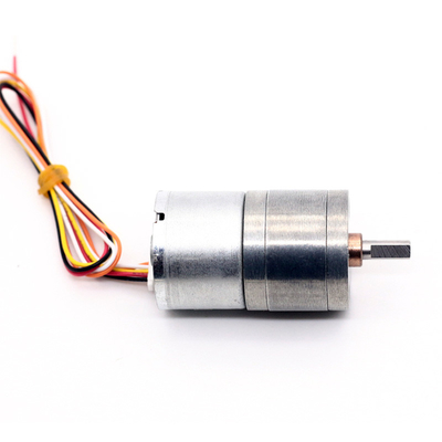 24V motor de engranaje de cepillado JGA25-2418 motor de cepillado eléctrico de 25 mm
