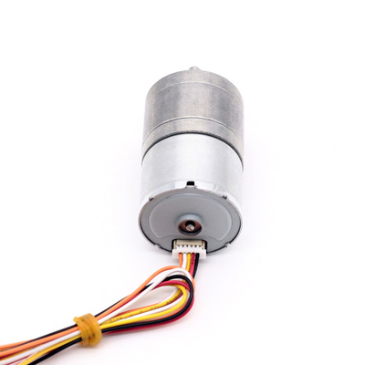 24V motor de engranaje de cepillado JGA25-2418 motor de cepillado eléctrico de 25 mm