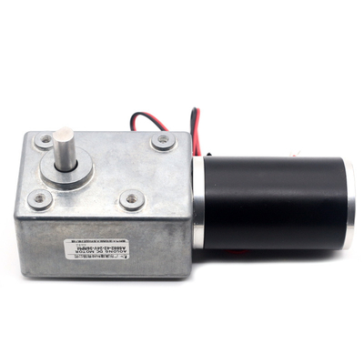 Motor de cepillado de corriente continua de 24 V A5882-45 24 V Mini Motor de engranajes de gusano 24 V Motor de corriente continua