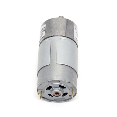 Mini motor de magneto permanente de corriente continua y cepillado eléctrico de 12 V JGB37-545 37 mm 12 V DC Mini motor de engranaje cepillado