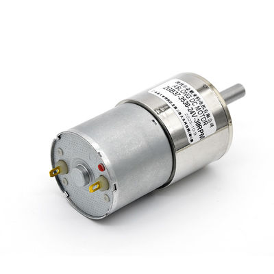 Motor de alta torsión de reducción de micro engranajes de 37 mm con motor de corriente continua cepillado ZGB37-3530