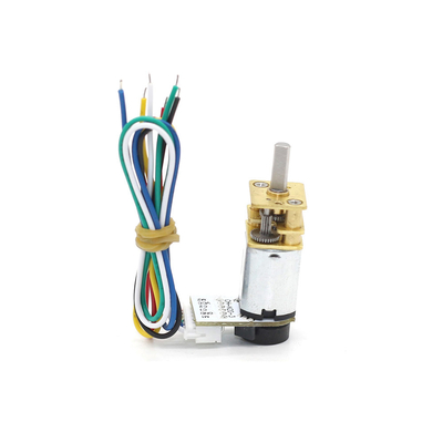 JGA12-N20 Mini motor de caja de engranajes de CC con codificador motor de CC de 12V N20 de alto par