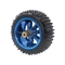 Latón de goma de la rueda del juguete del coche del diámetro de Aslong 85m m para el motor micro