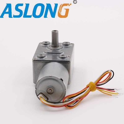 el engranaje de gusano sin cepillo de 12V DC viaja en automóvili al OEM del ODM del reductor de la caja de cambios del gusano 90D