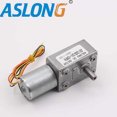 el engranaje de gusano sin cepillo de 12V DC viaja en automóvili al OEM del ODM del reductor de la caja de cambios del gusano 90D