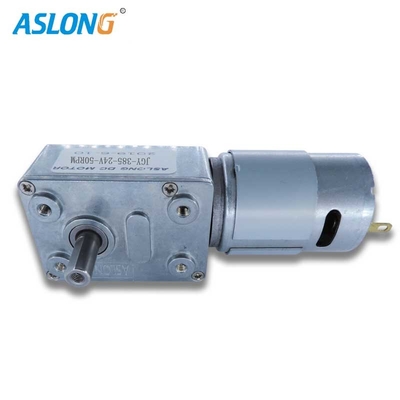 4632 motores micro cuadrados del engranaje de gusano del motor 12v 24v de DC de la caja de cambios 385