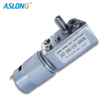 4632 motores micro cuadrados del engranaje de gusano del motor 12v 24v de DC de la caja de cambios 385